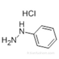Chlorhydrate de phénylhydrazine CAS 59-88-1
